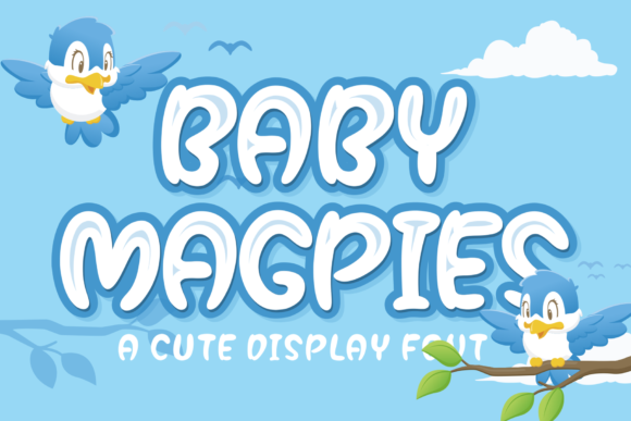 Baby Magpies: A Versatile Font for Creative Projects