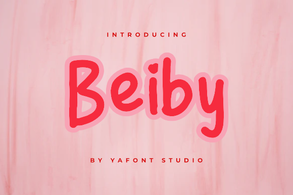 Beiby: A Font That Speaks with Personality