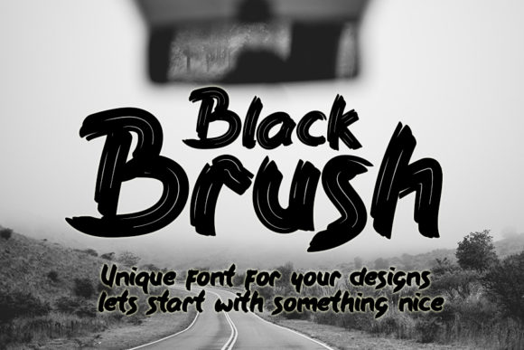 Black Brush: A Versatile Font for Creative and Professional Use