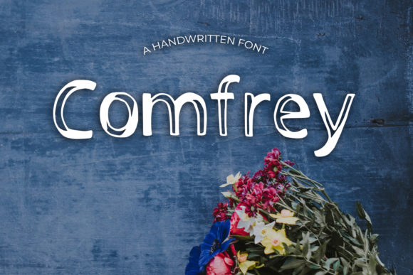Comfrey: A Modern Display Font for Creative Expression
