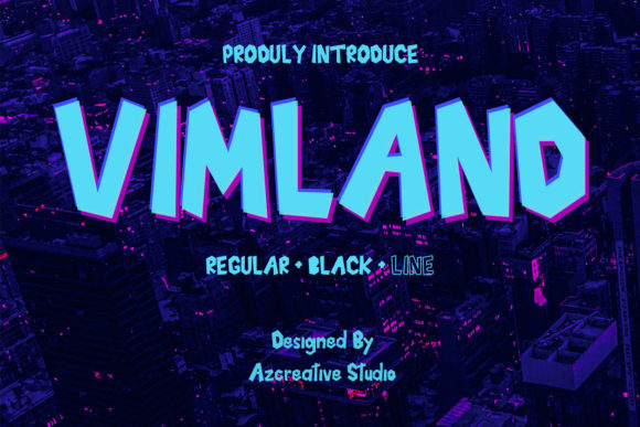 Discover the Power of Vimland: A Bold Display Font for Modern Design