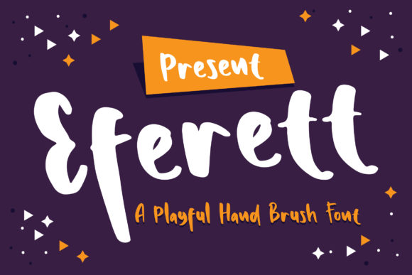 Eferett: The Playful Display Font That's Capturing Attention in the Creative World