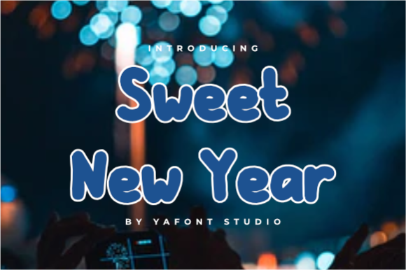 Embrace the Sweet New Year Font for Creative and Practical Use