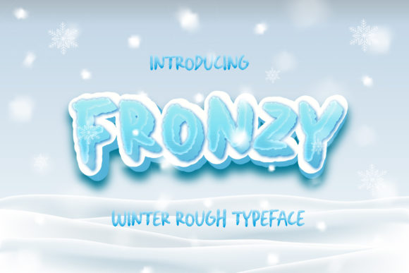 Fronzy: A Bold Statement in Typography