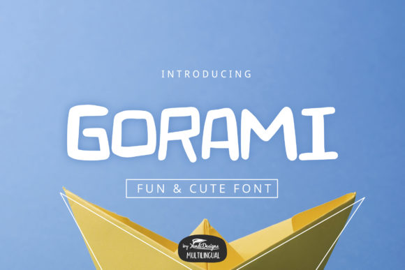 Gorami: A Versatile Display Font for Creative and Professional Workflows