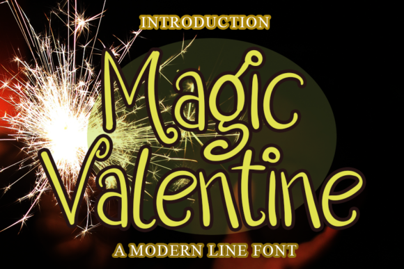 Magic Valentine: A Playful Font for Creative Expression