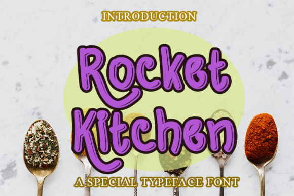 Rocket Kitchen: A Versatile Display Font for Creative Projects