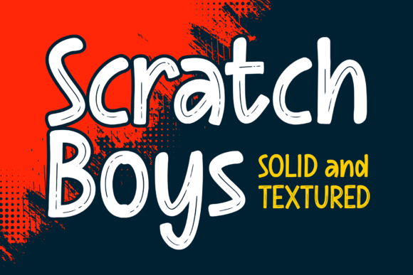 Scratch Boys: A Playful Font That Adds Character to Your Designs