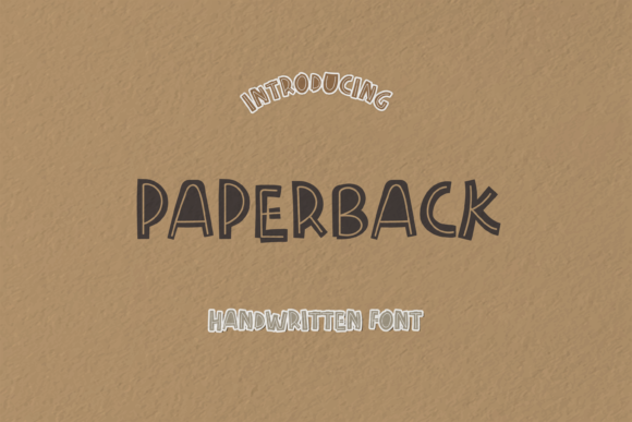 The Paperback Font: A Unique Design Solution for Creative Projects