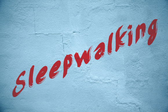 Understanding Sleepwalking: A Unique Font for Urban and Street Art