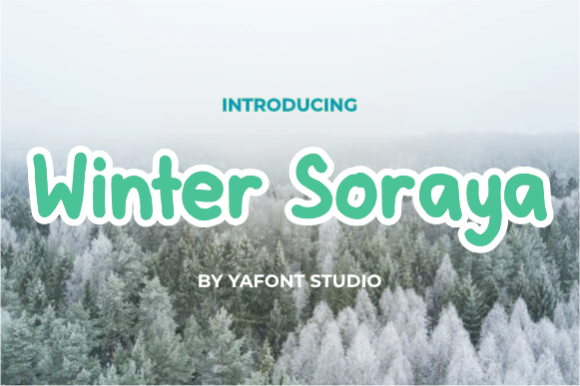 Winter Soraya: A Simple and Neat Display Font for Creative Projects